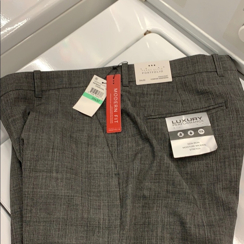 Mens Perry Ellis Dress Pant